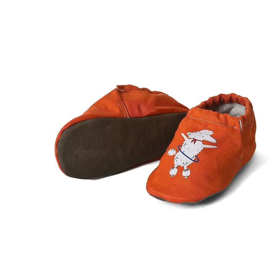 Kids Dog Print Booties