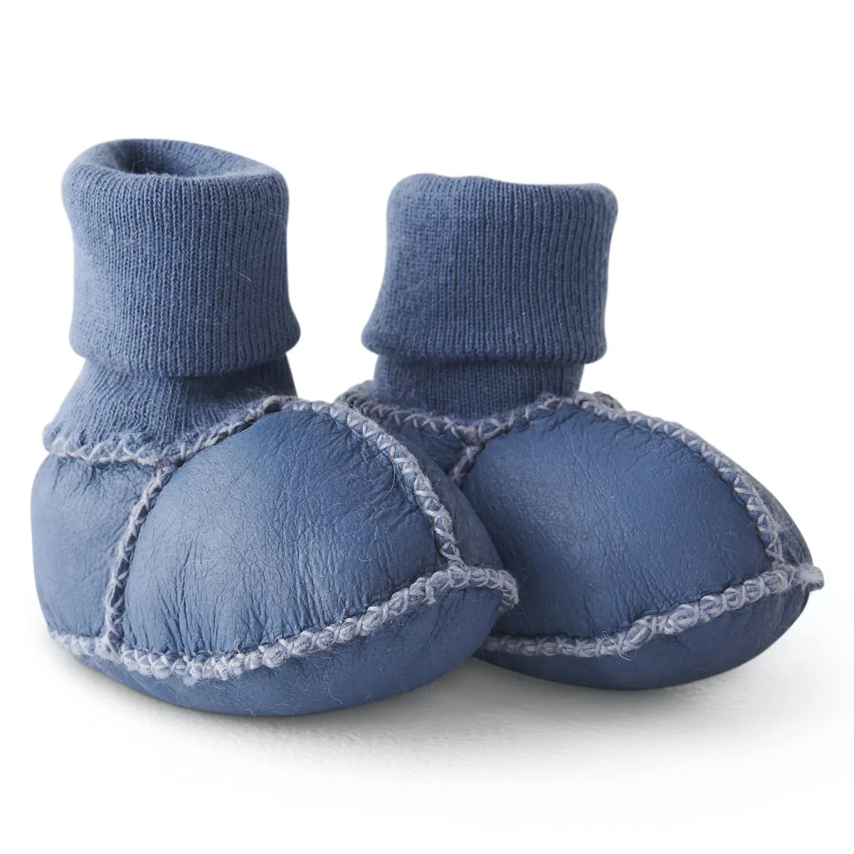 Kip & Co Baby Booties - Blue Skies