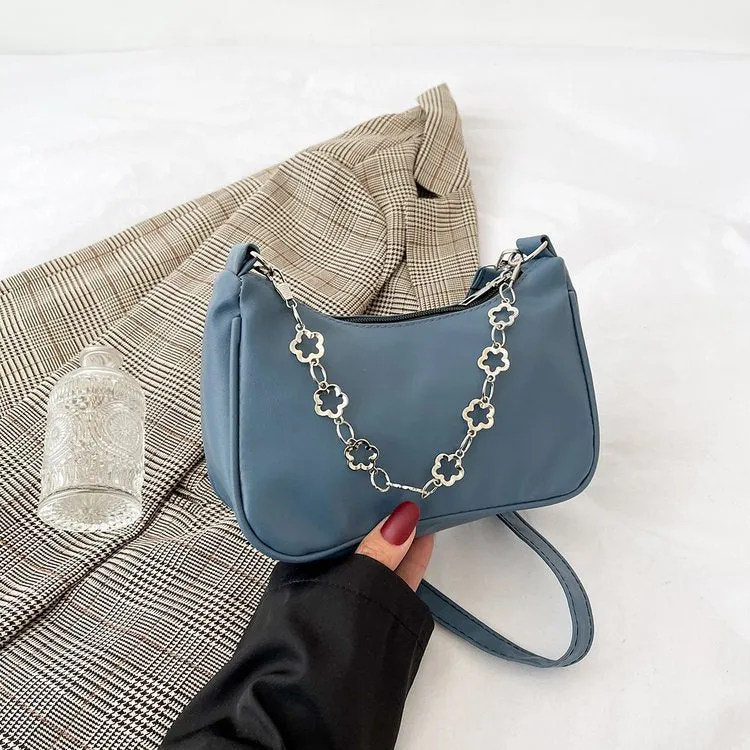 Korean Spring And Summer Small Bag Women's Summer New Trendy Simple Messenger Bag Texture Single Shoulder Armpit Small Square Bag