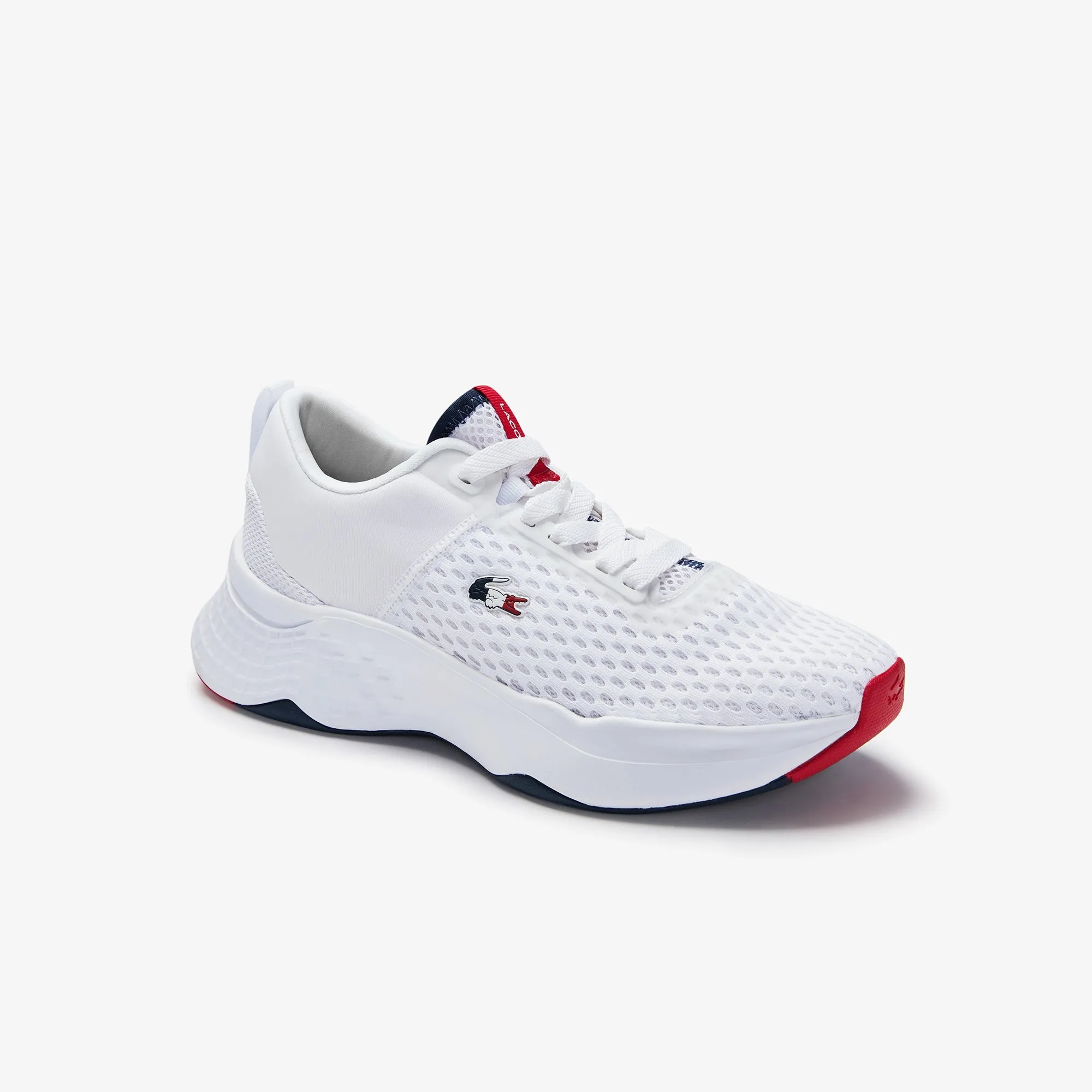 Lacoste Court-Drive 0120 3 Sfa Sneakers - White/Navy/Red