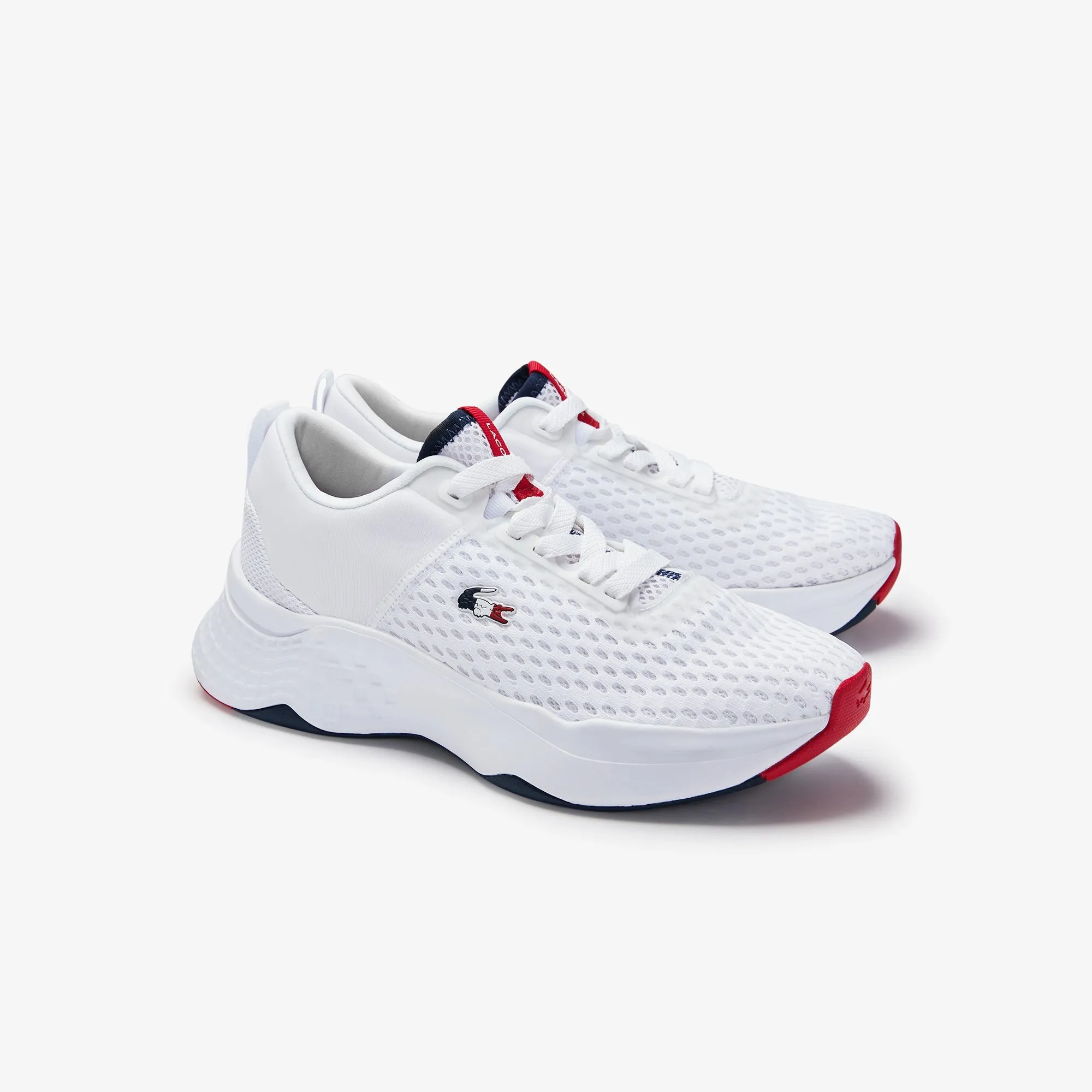 Lacoste Court-Drive 0120 3 Sfa Sneakers - White/Navy/Red