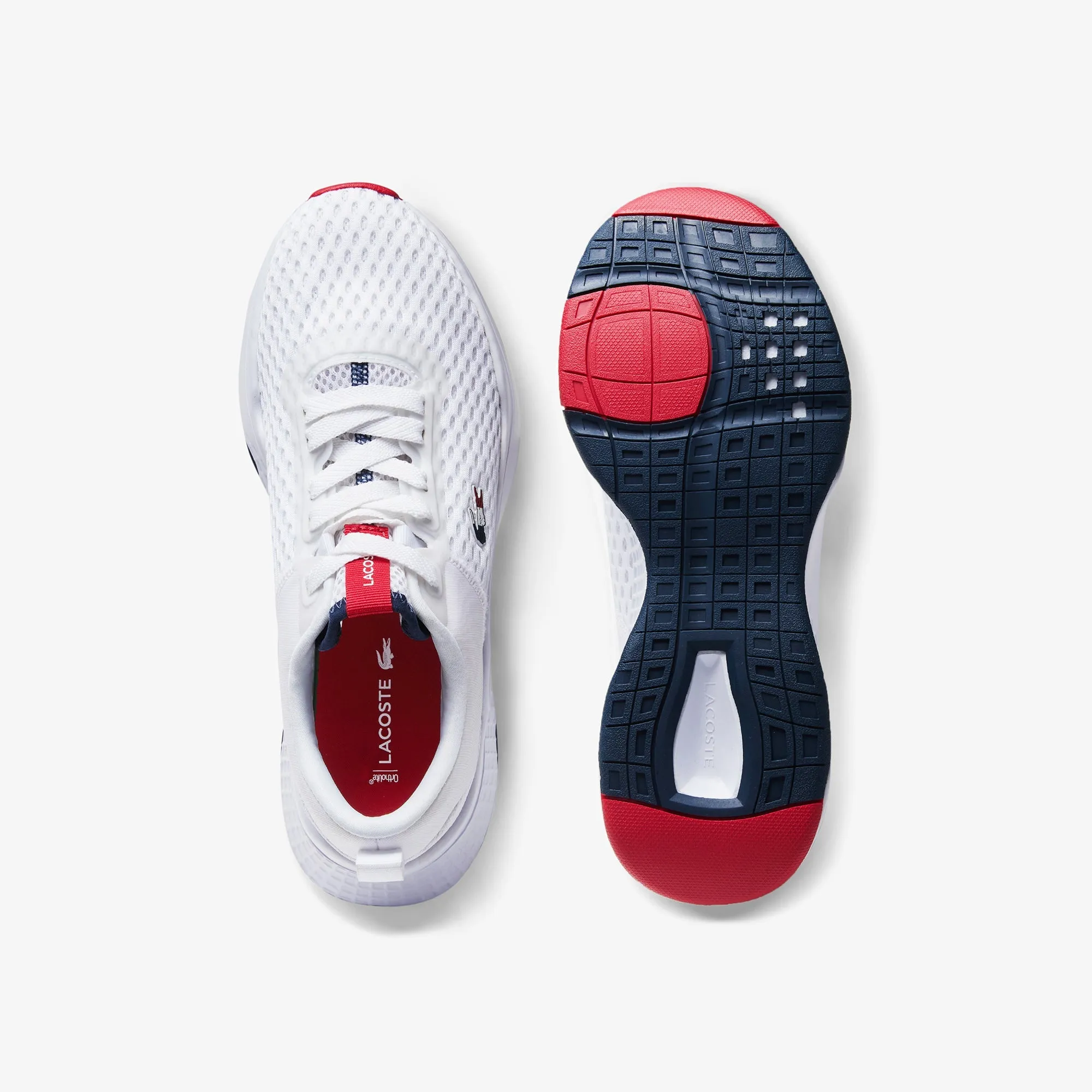 Lacoste Court-Drive 0120 3 Sfa Sneakers - White/Navy/Red