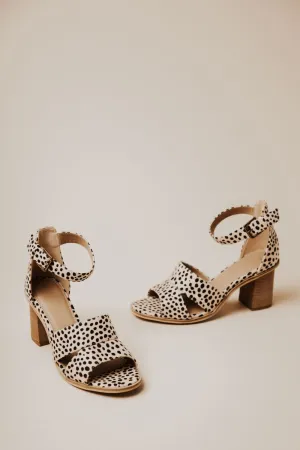 Lara Buckle Heel in Cheetah