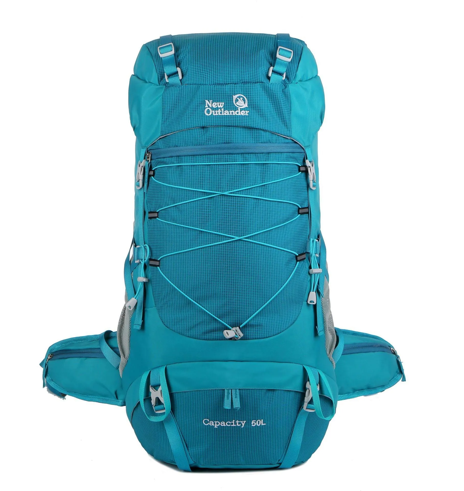 Large Capacity Nylon Hiking Backpack