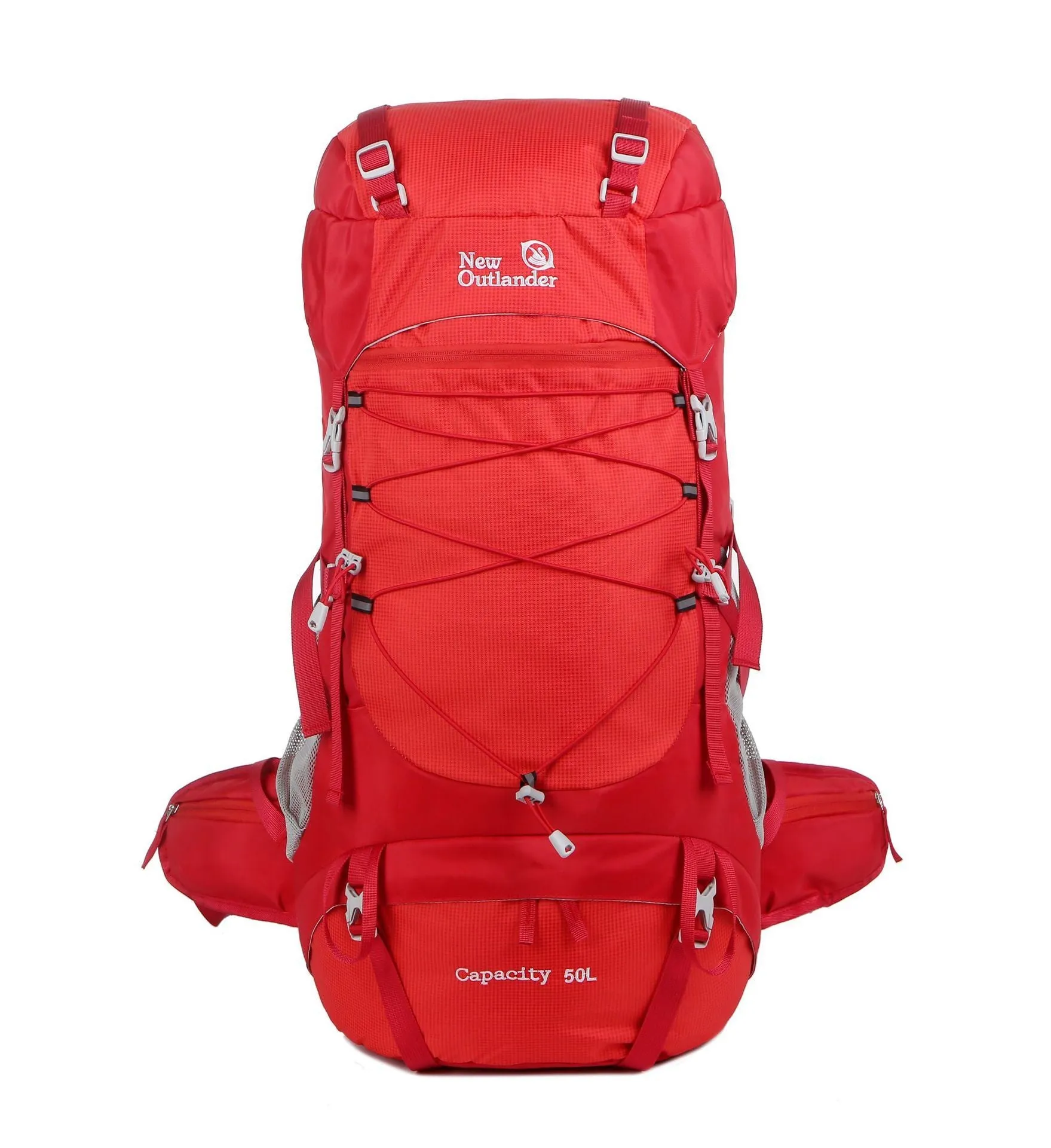 Large Capacity Nylon Hiking Backpack