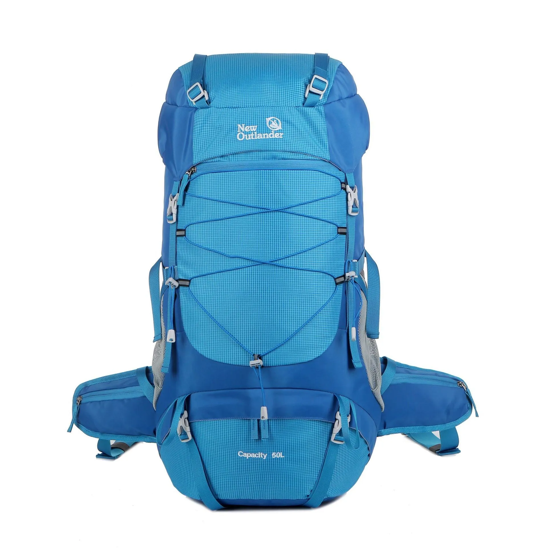 Large Capacity Nylon Hiking Backpack