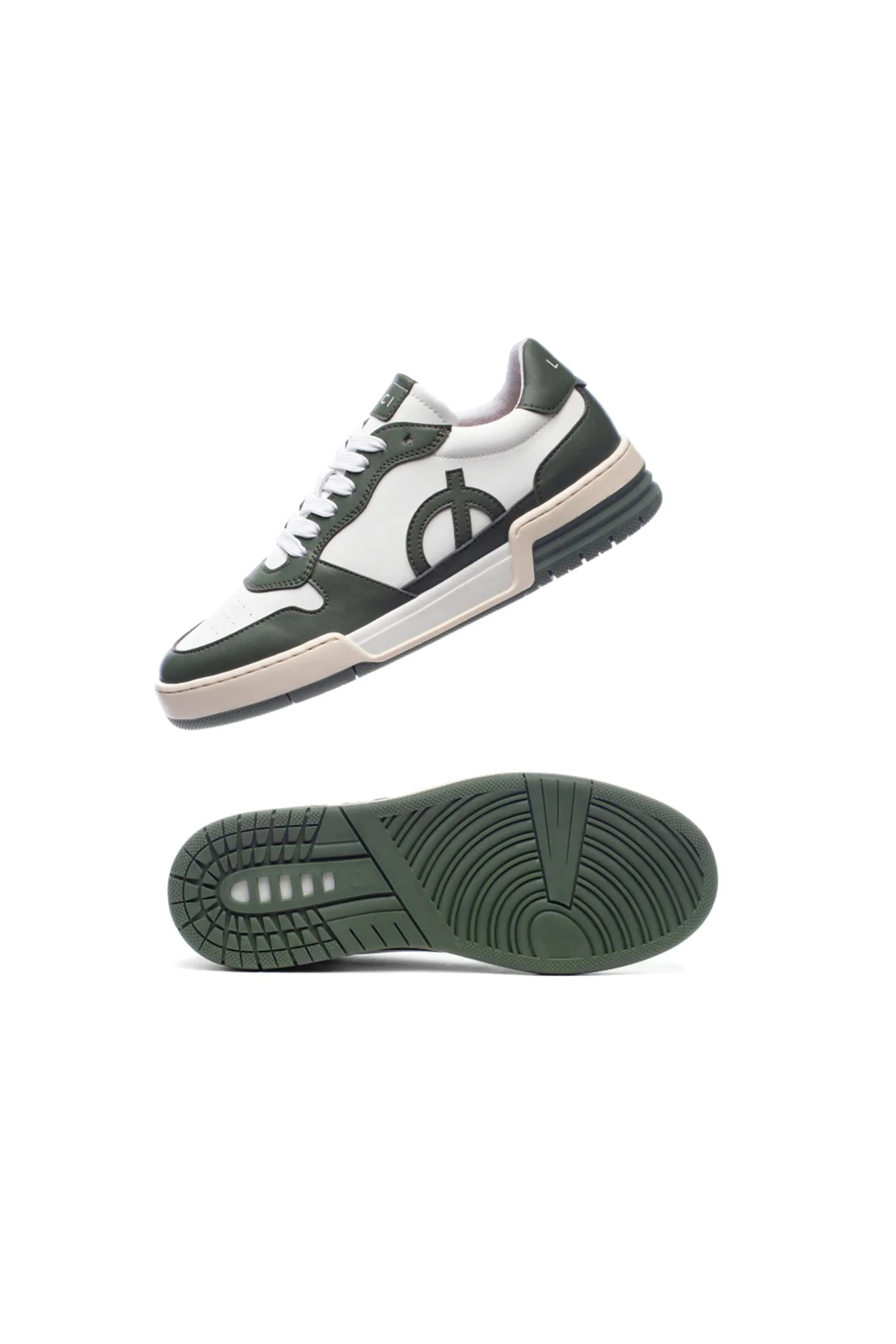 LØCI | Atom Low - White/Green/Cream