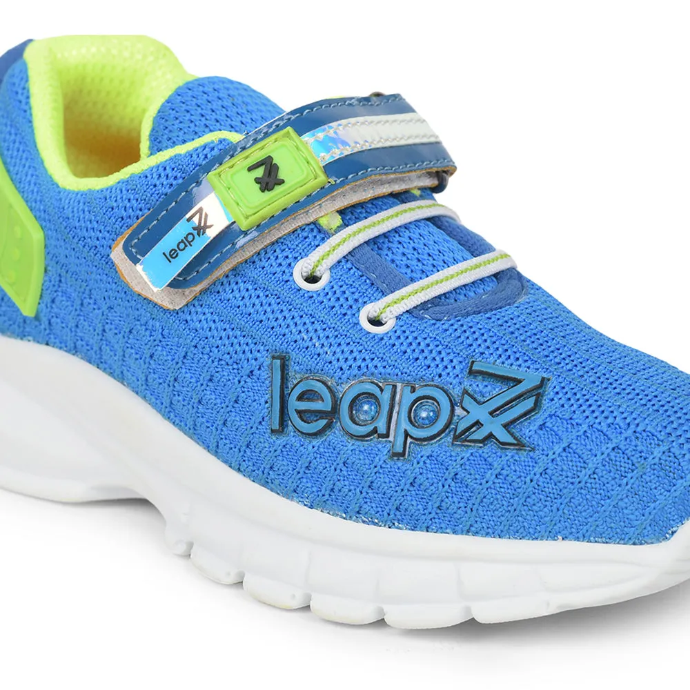 Leap7x Slip-on Athleisure Shoes For Kids (Blue) JEEVA-10 By Liberty