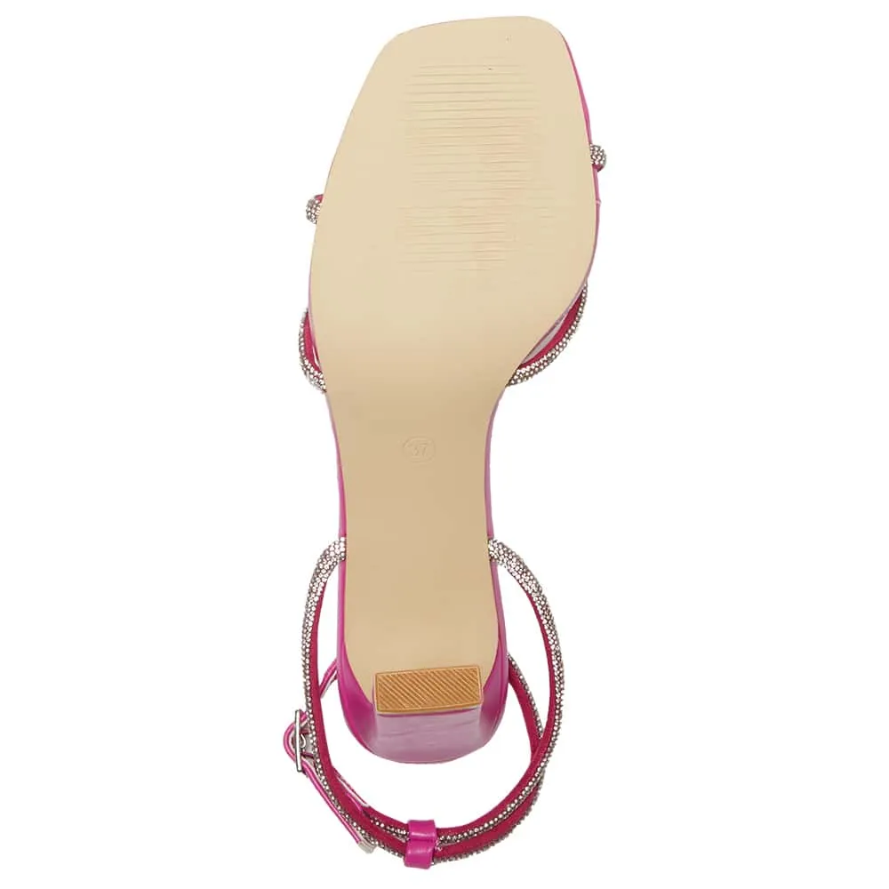 Letita Heel in Pink Smooth