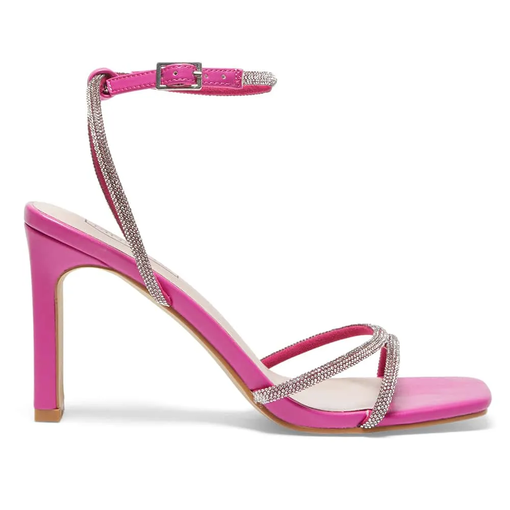 Letita Heel in Pink Smooth