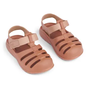 Liewood: Beau Eva Strap Waterproof Kids Sandals - Tuscany Rose / Pale Rose