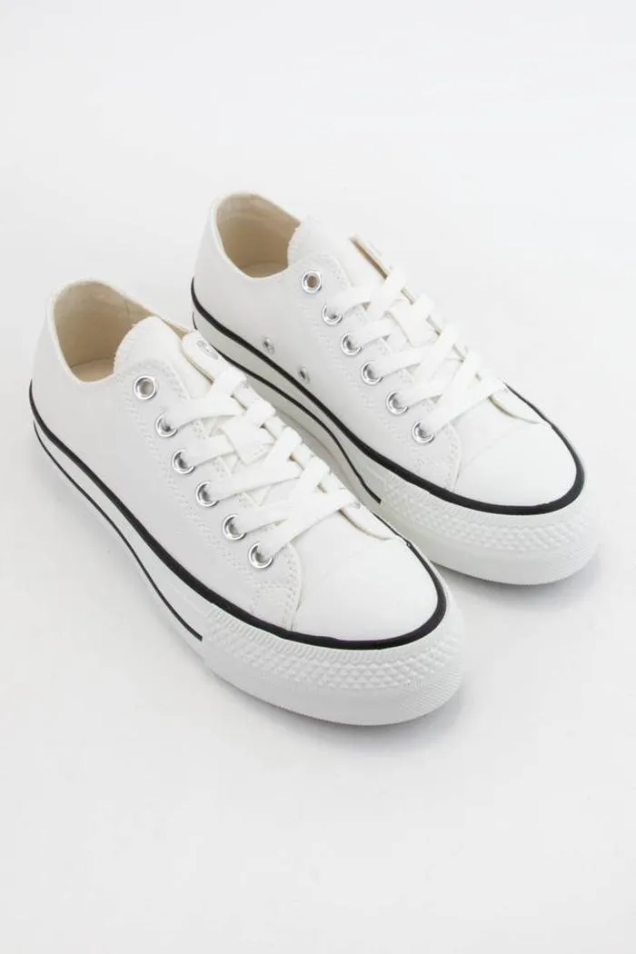 Lizzy Semi-platform Low Casual Sneakers