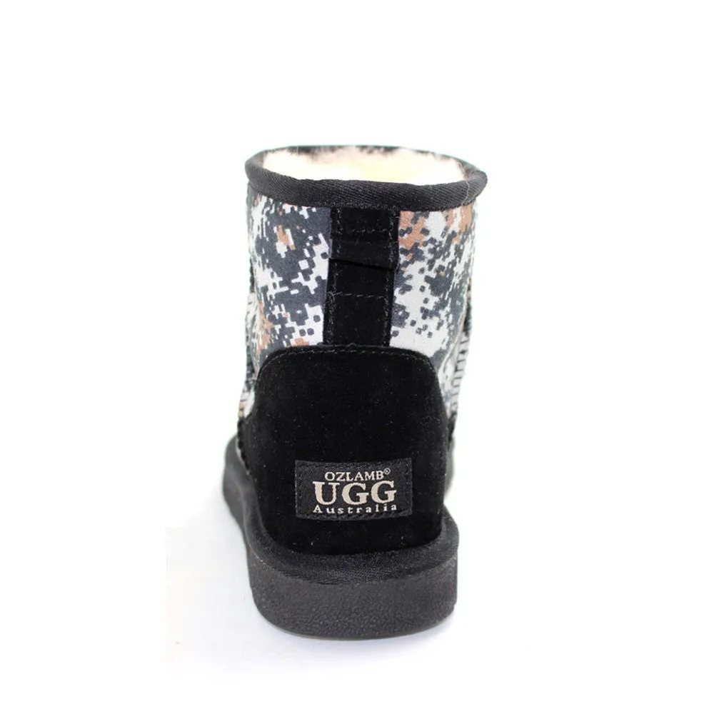 Maren Short Ugg Boot - Black