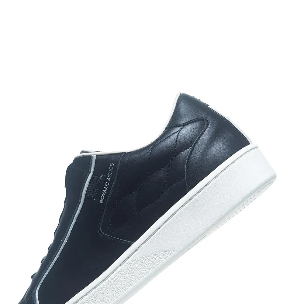 Men's Adelaide Lux Black Leather Sneakers 02713-998