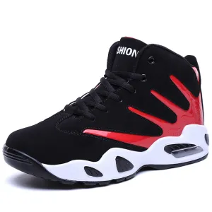 Mens Basketball Shoes High Top - Splash Patern