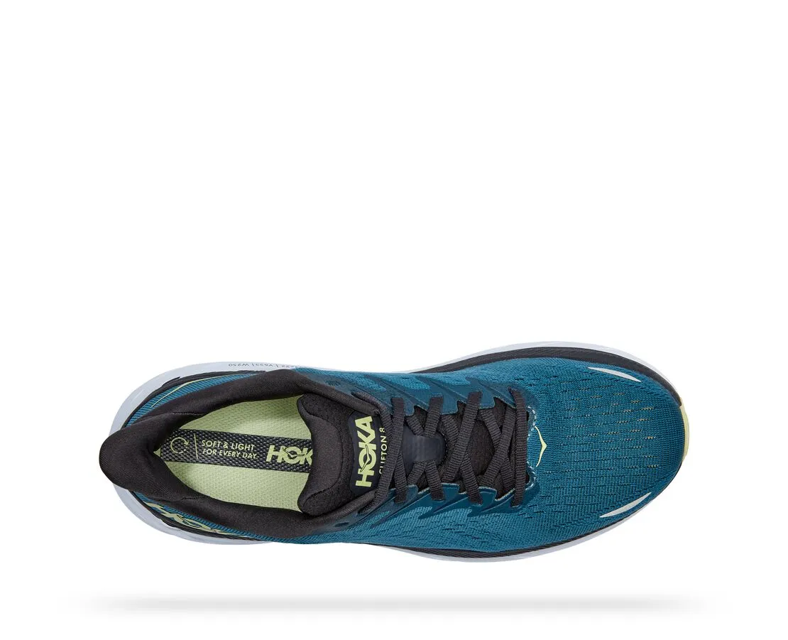 Men's Clifton 8 Blue Coral Wide