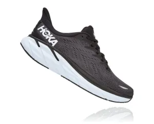 Men's Clifton 8 Run Black/White