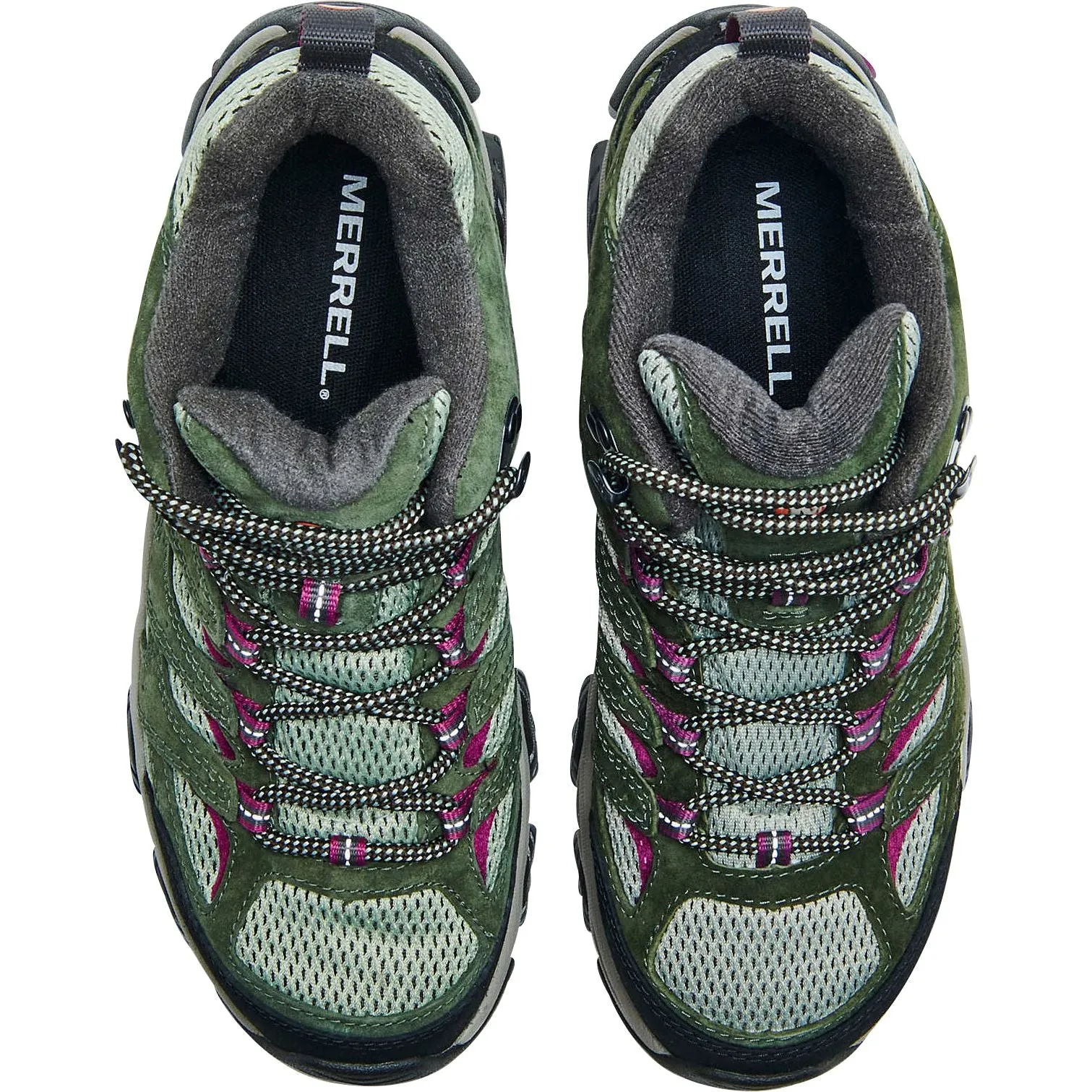 Merrell Moab 3 Mid GORE-TEX Womens Walking Boots - Green