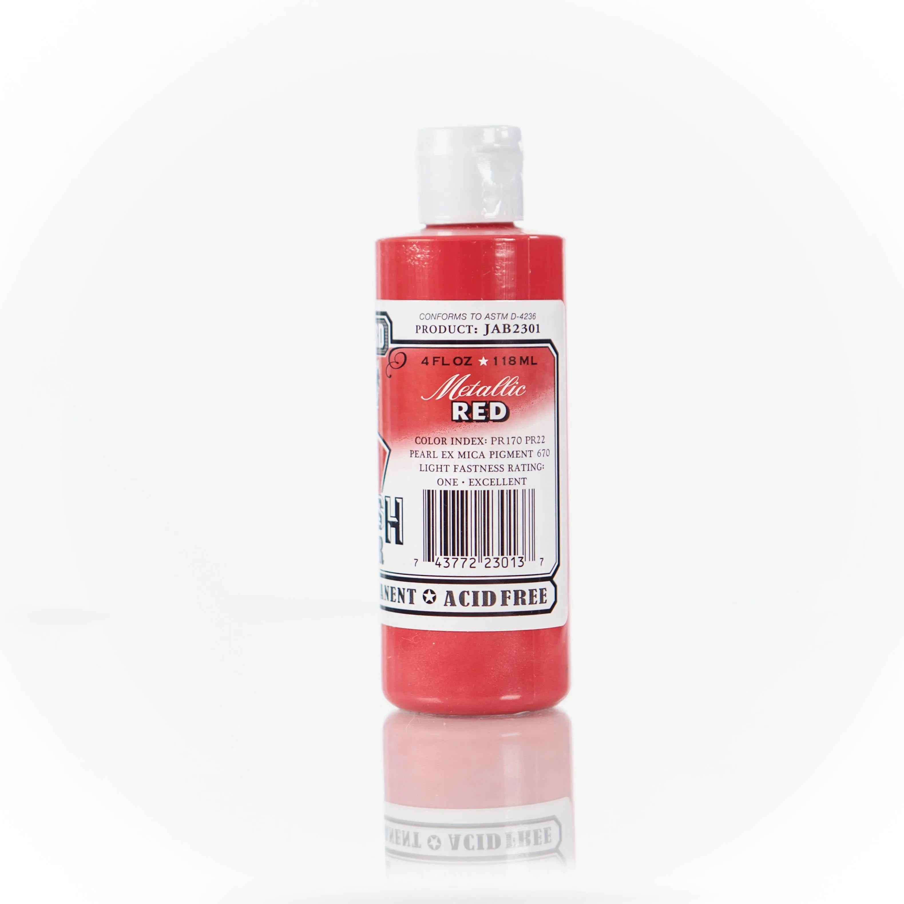 Metallic Red Jacquard Airbrush Paint