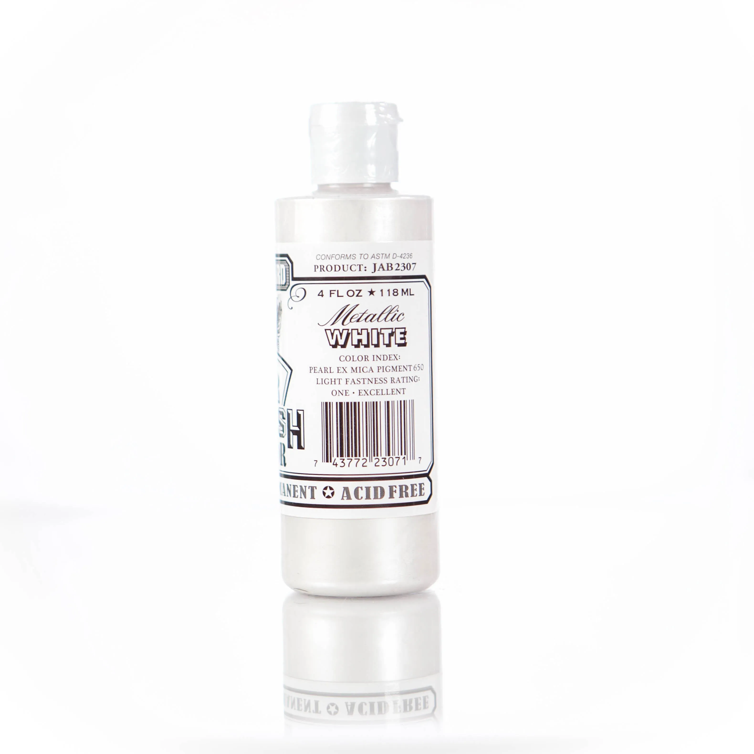 Metallic White Jacquard Airbrush Paint