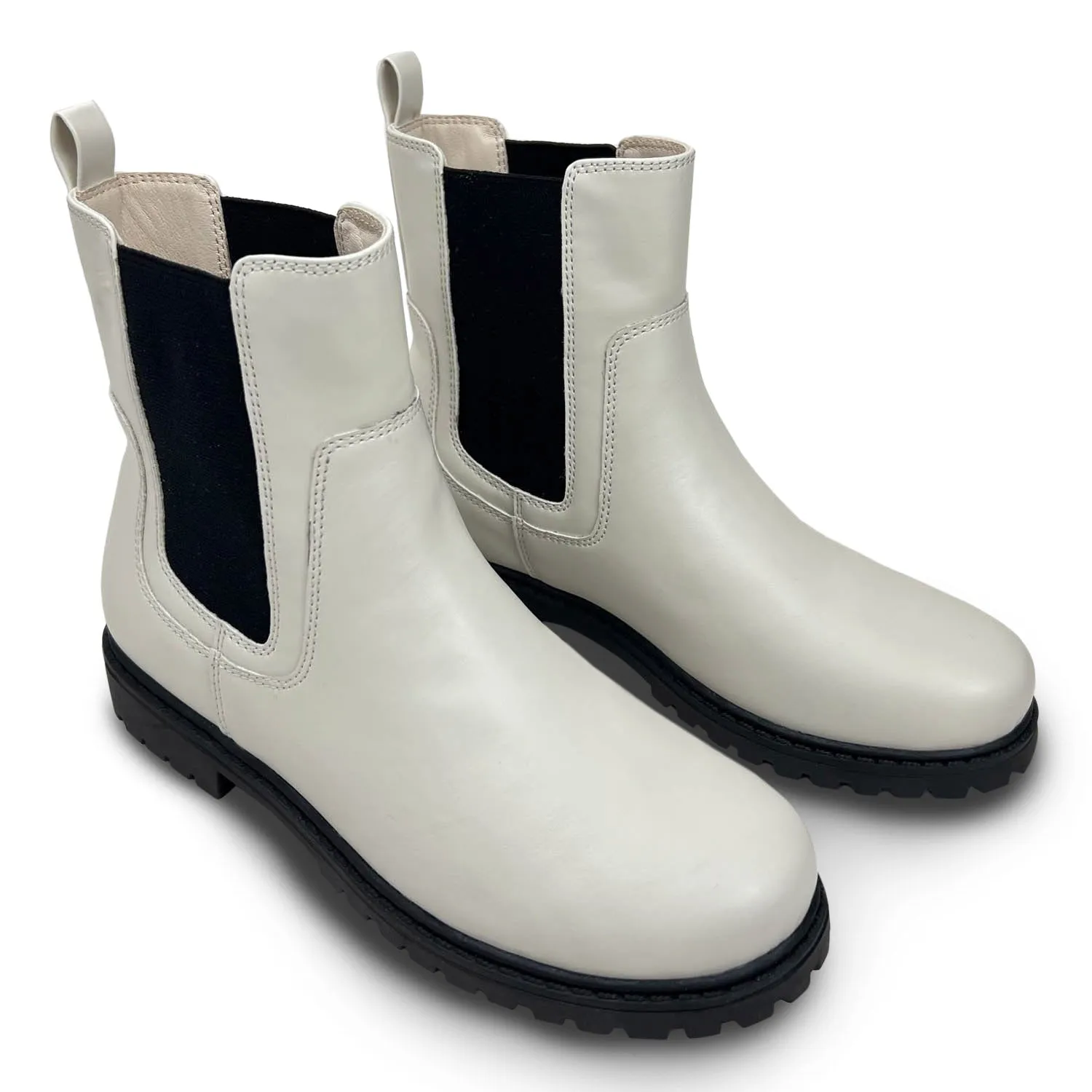 Miss Chelsea Boot in Bone - Kids