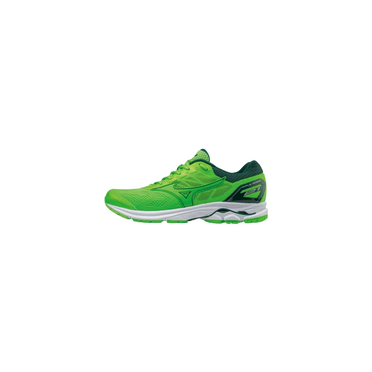 Mizuno Wave Rider 21 shoes green SS18