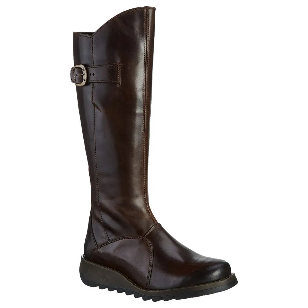 Mol 2 Leather Women's Zip Up Knee High Boots