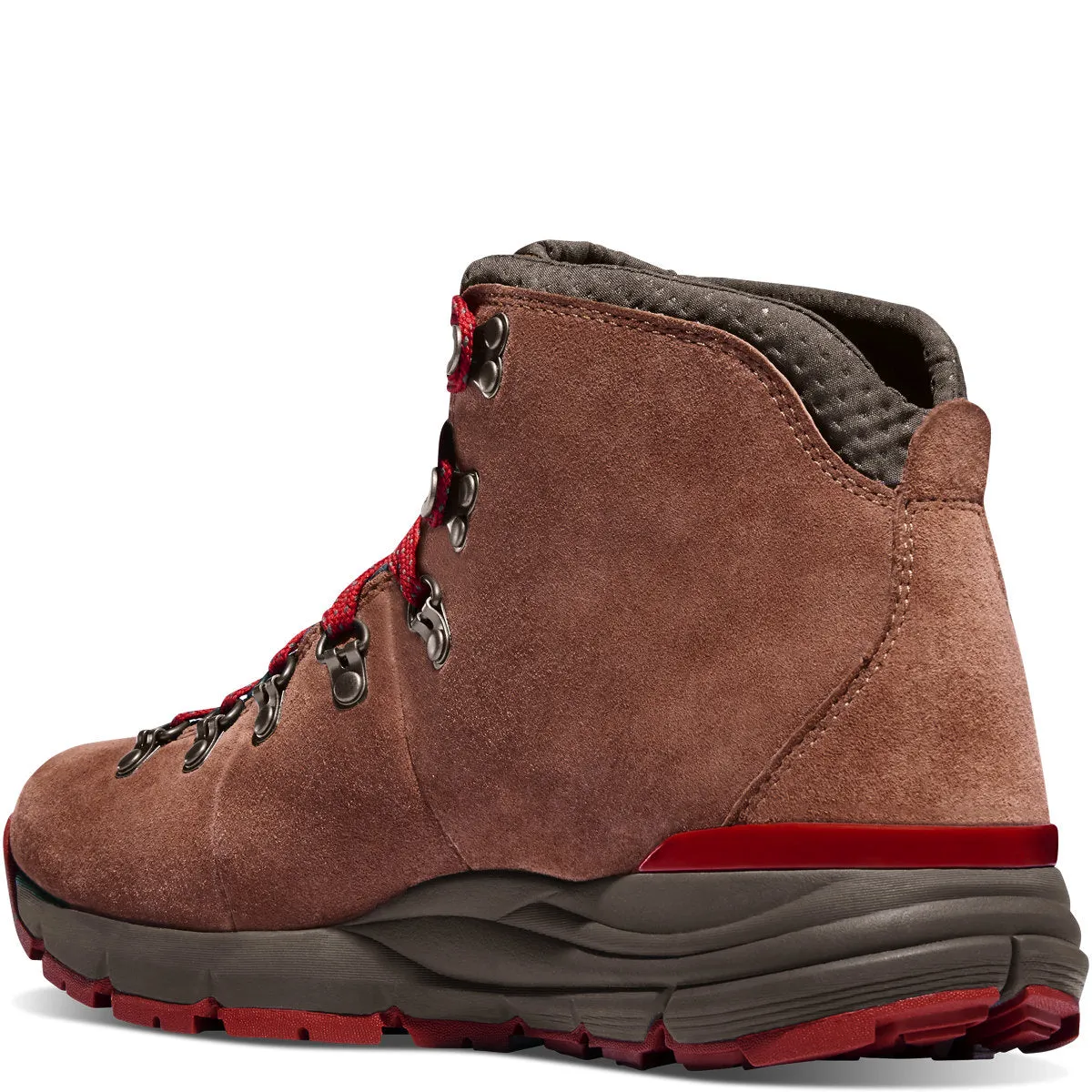 Mountain 600 4.5" Hiking Boot (Brown   Red)