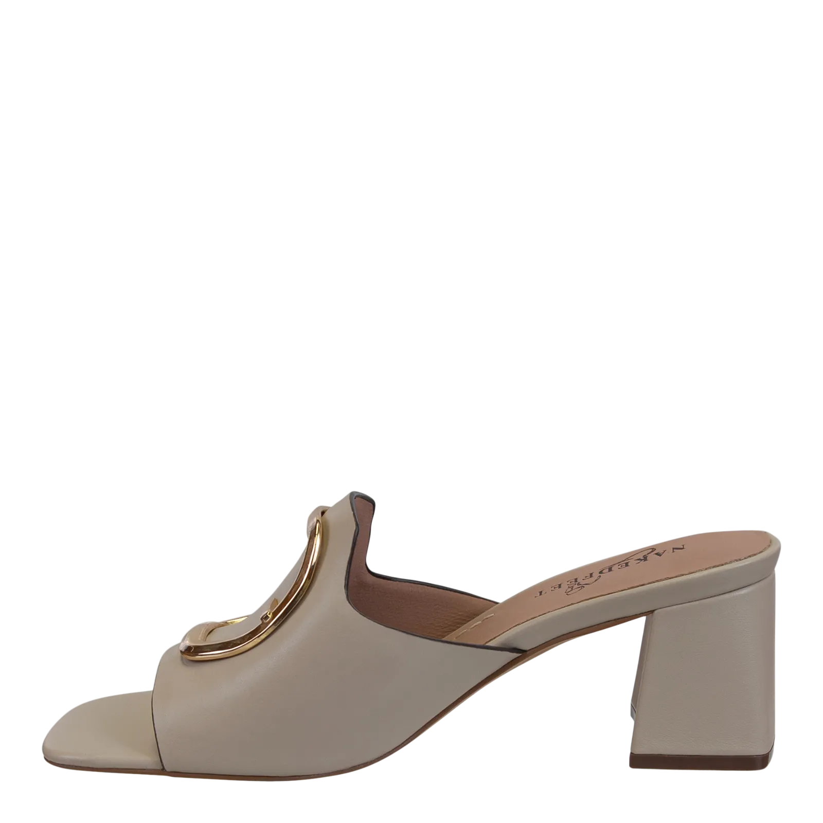 NAKED FEET - CUPEL in BEIGE Heeled Sandals