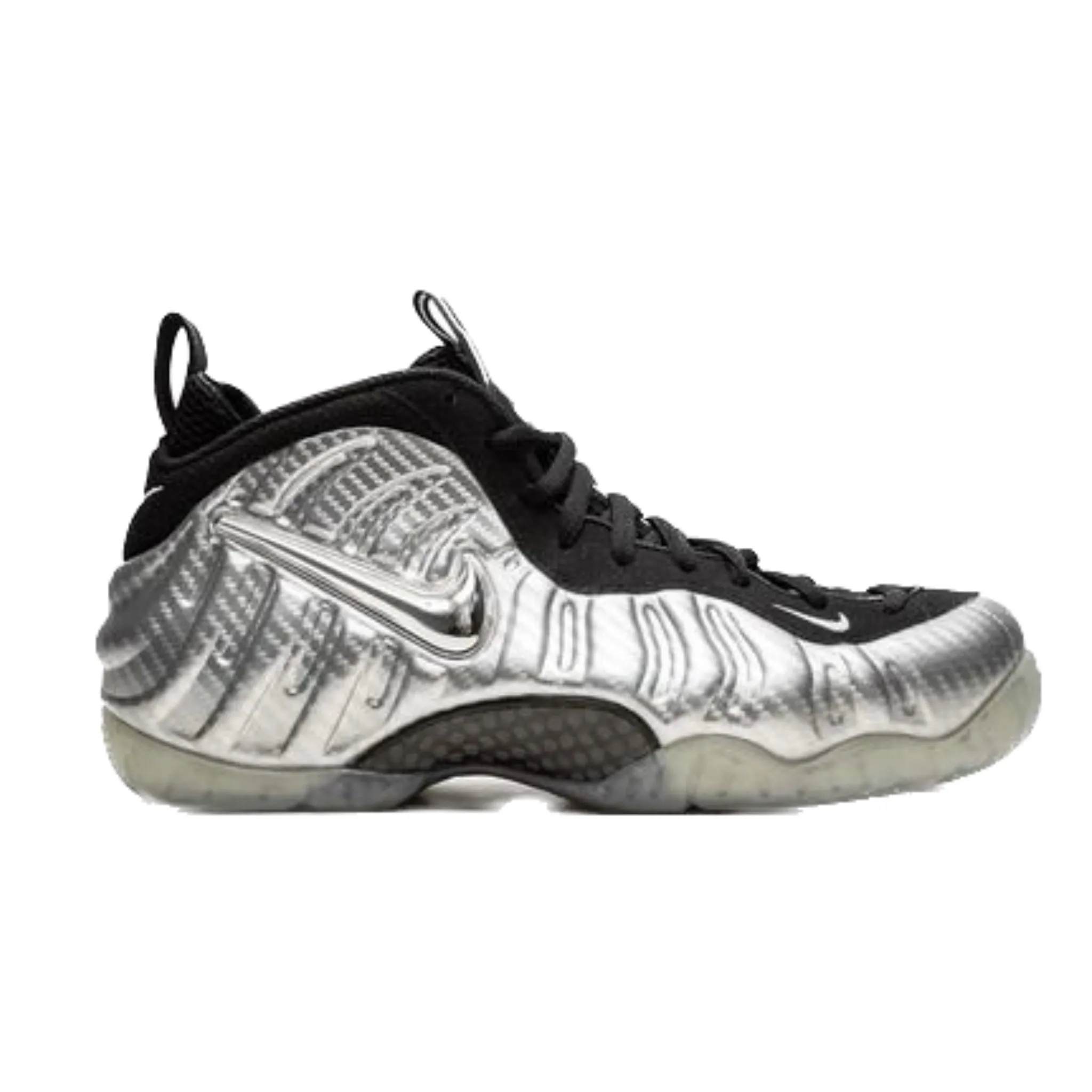 Nike Air Foamposite Pro Silver Surfer Metallic Silver