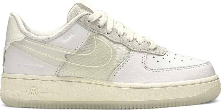 Nike Air Force 1 Low 'Transparent Swoosh', White