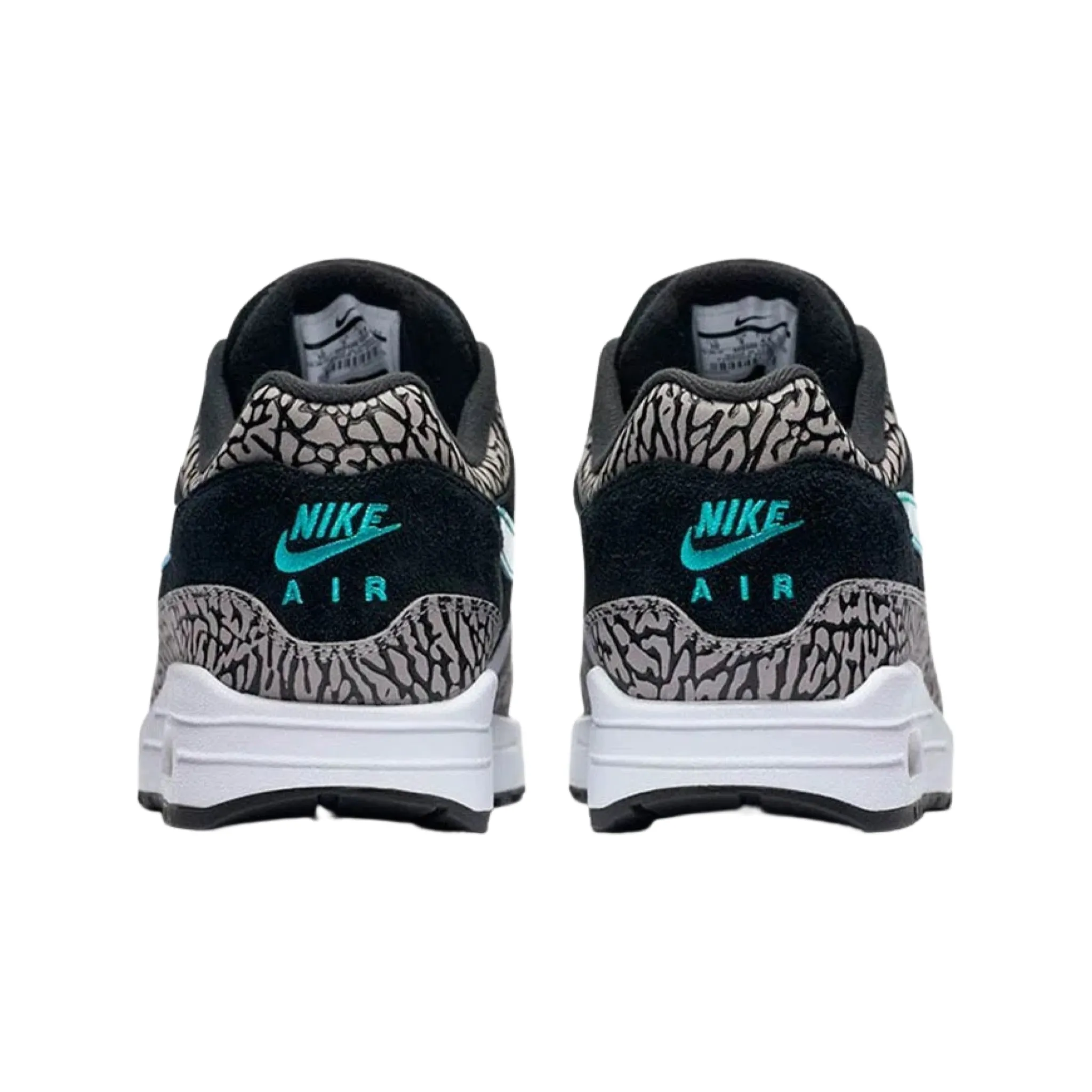 Nike Air Max 1 x Atmos Premium Retro 2017 Elephant Print Cement Jade Black White