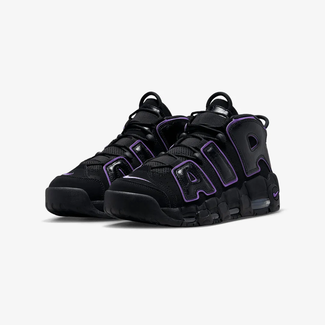 Nike | AIR MORE UPTEMPO'96 { BLACK/ACTION GRAPE