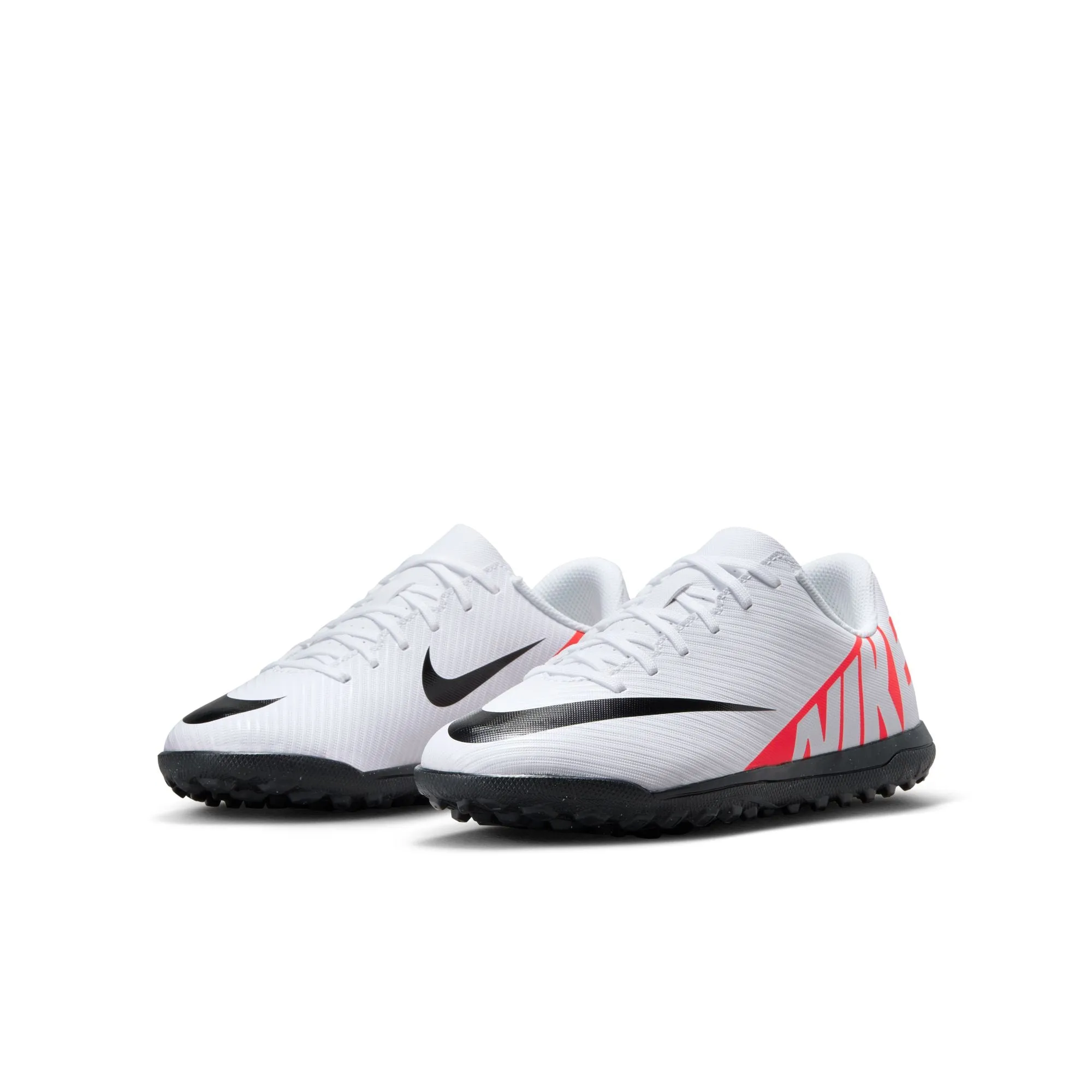 Nike Junior Mercurial Vapor 15 Club TF Turf Soccer Shoes -Crimson/White/Black