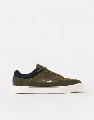 Nike SB Malor Skate Shoes - Medium Olive/Sail-Cargo Khaki-Black-Neutral Olive