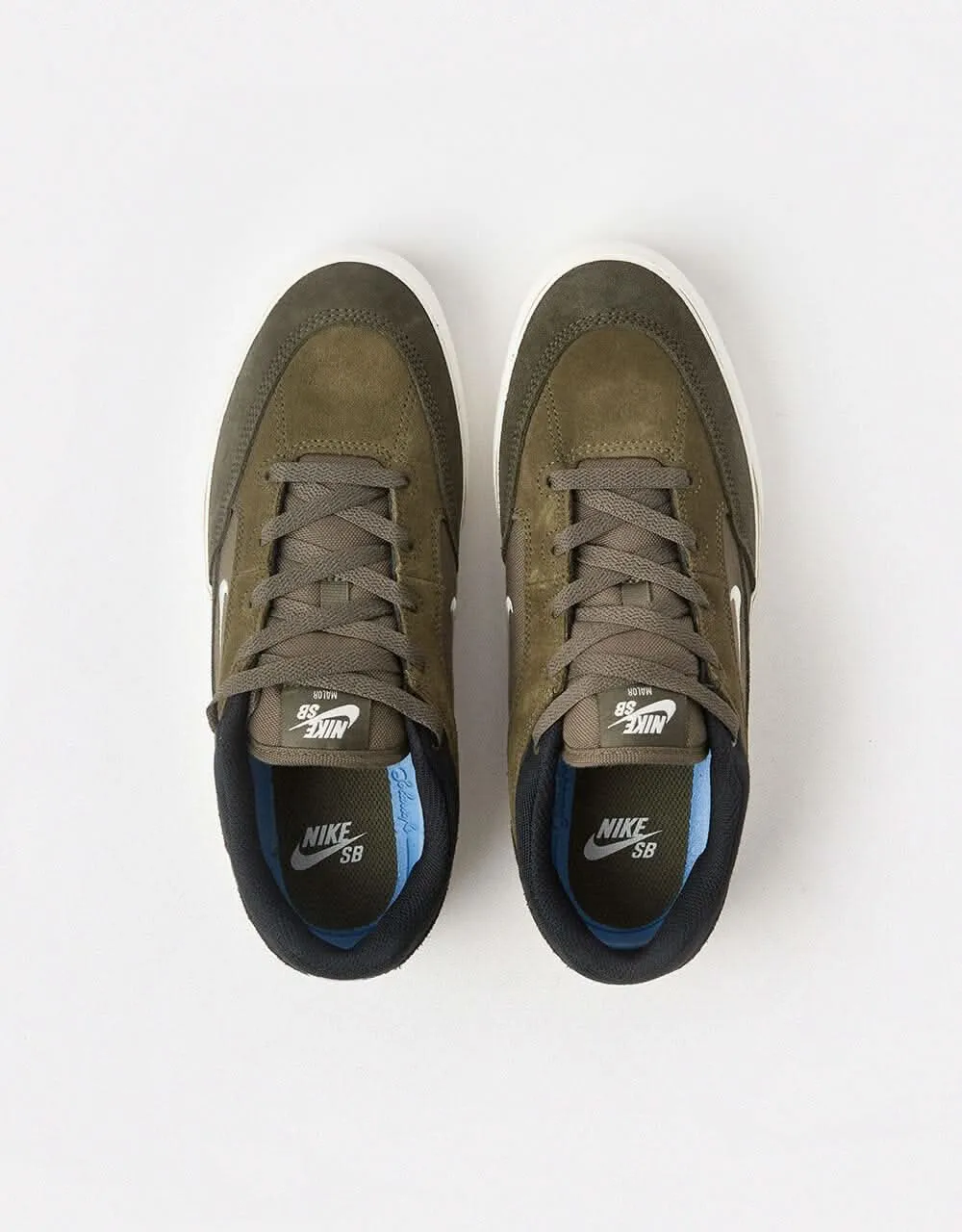 Nike SB Malor Skate Shoes - Medium Olive/Sail-Cargo Khaki-Black-Neutral Olive