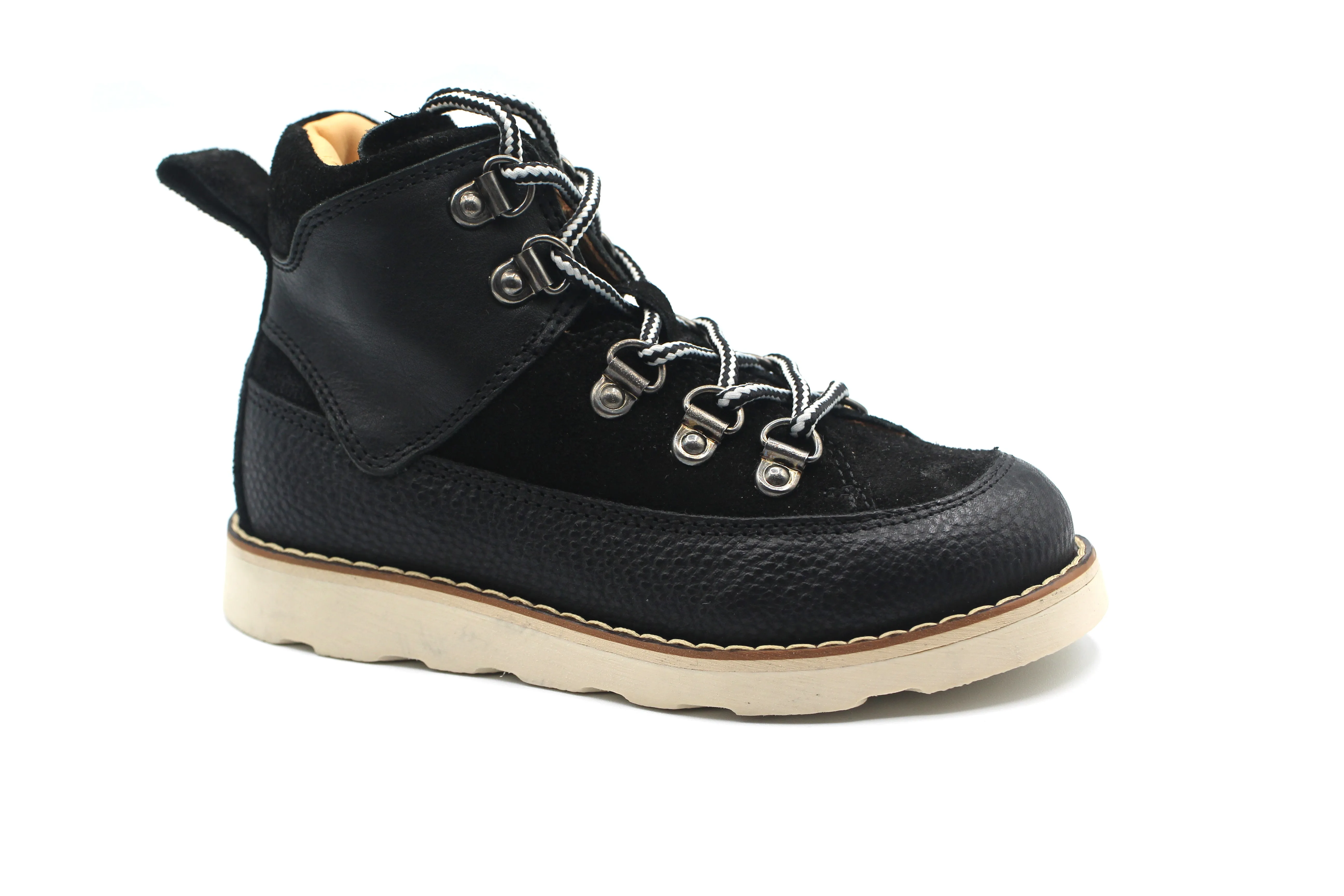 Ocra Black Detail Sneaker Bootie