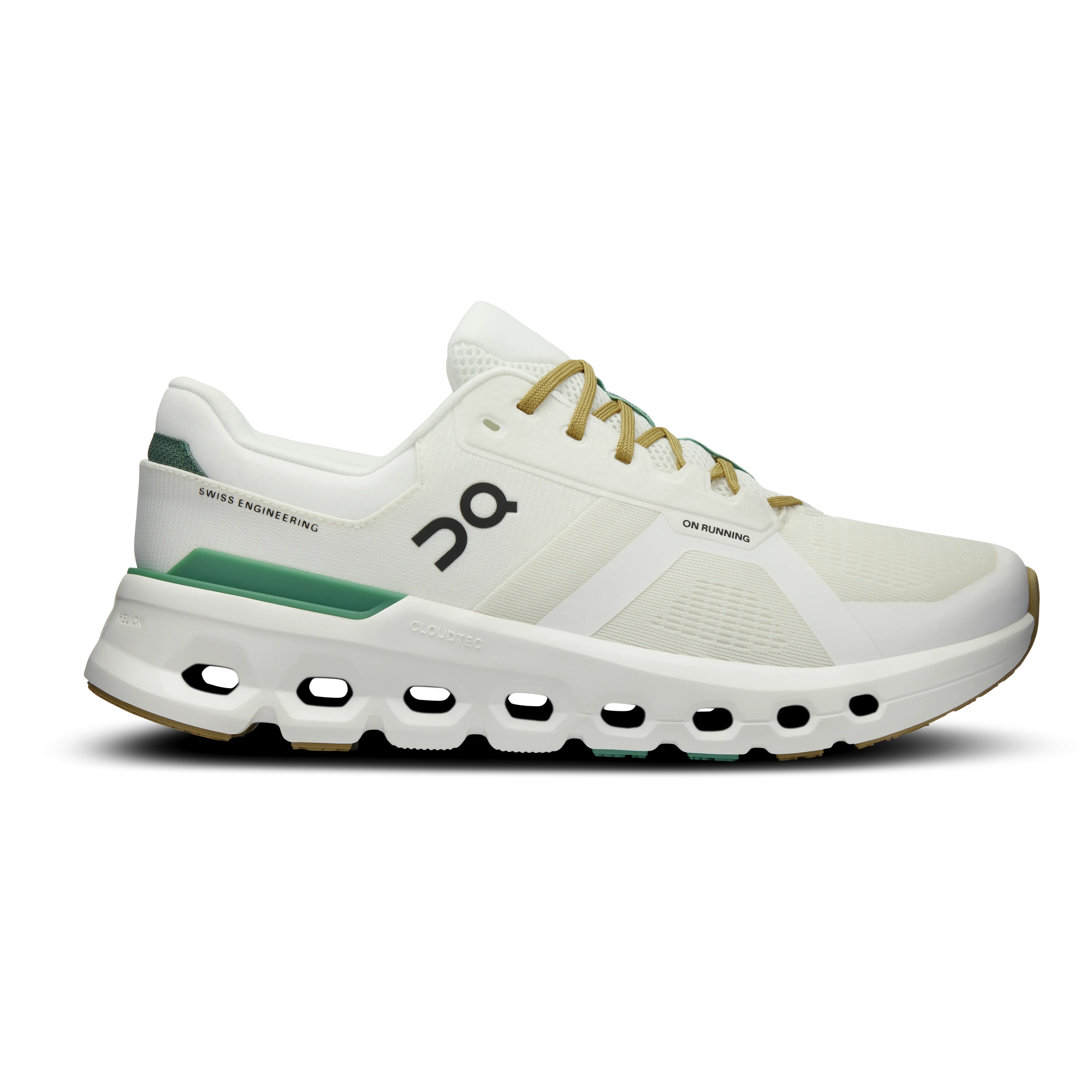 On Running Men's Cloudrunner 2 Shoes - Undyed / Green