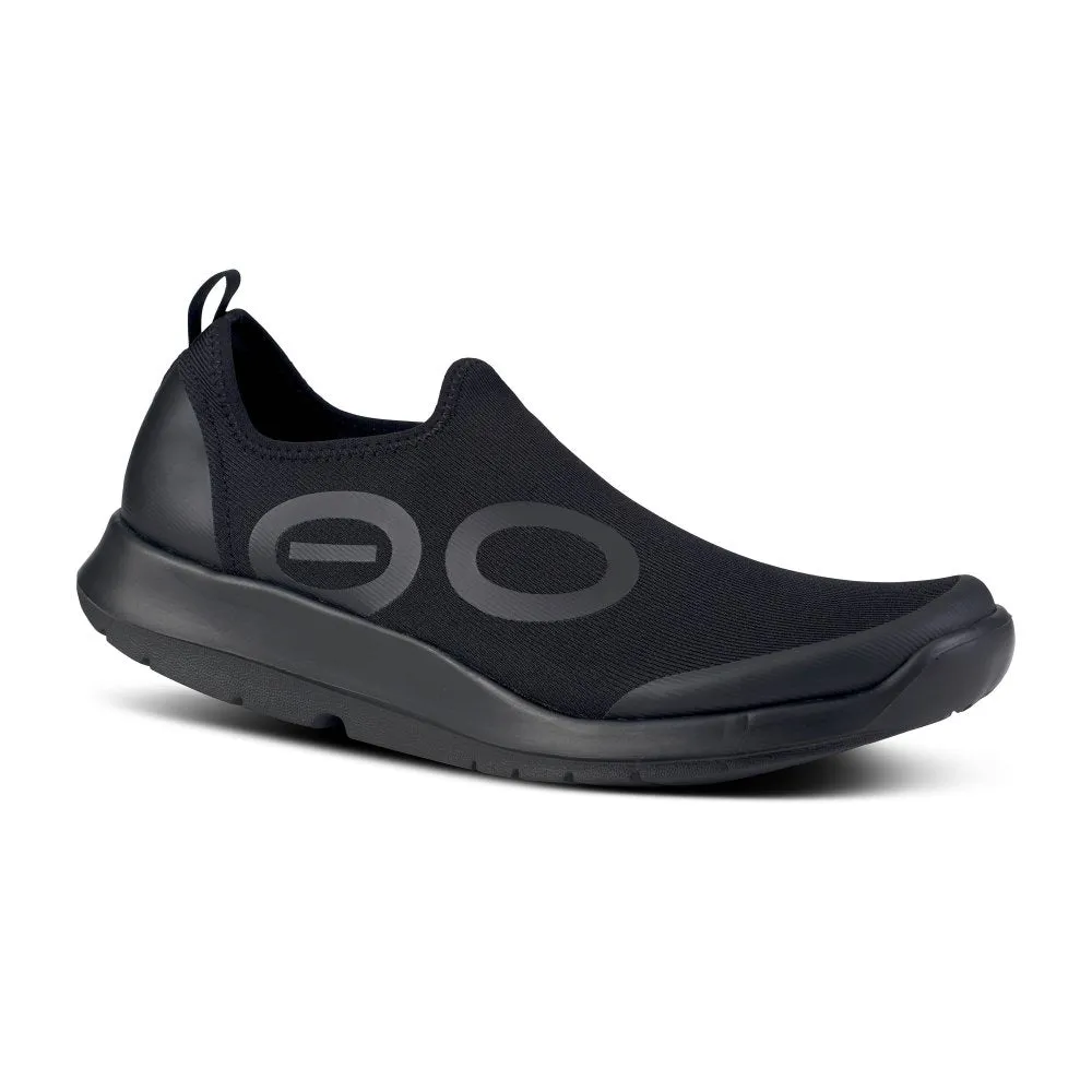 OOFOS Men's OOmg Sport Low - Black