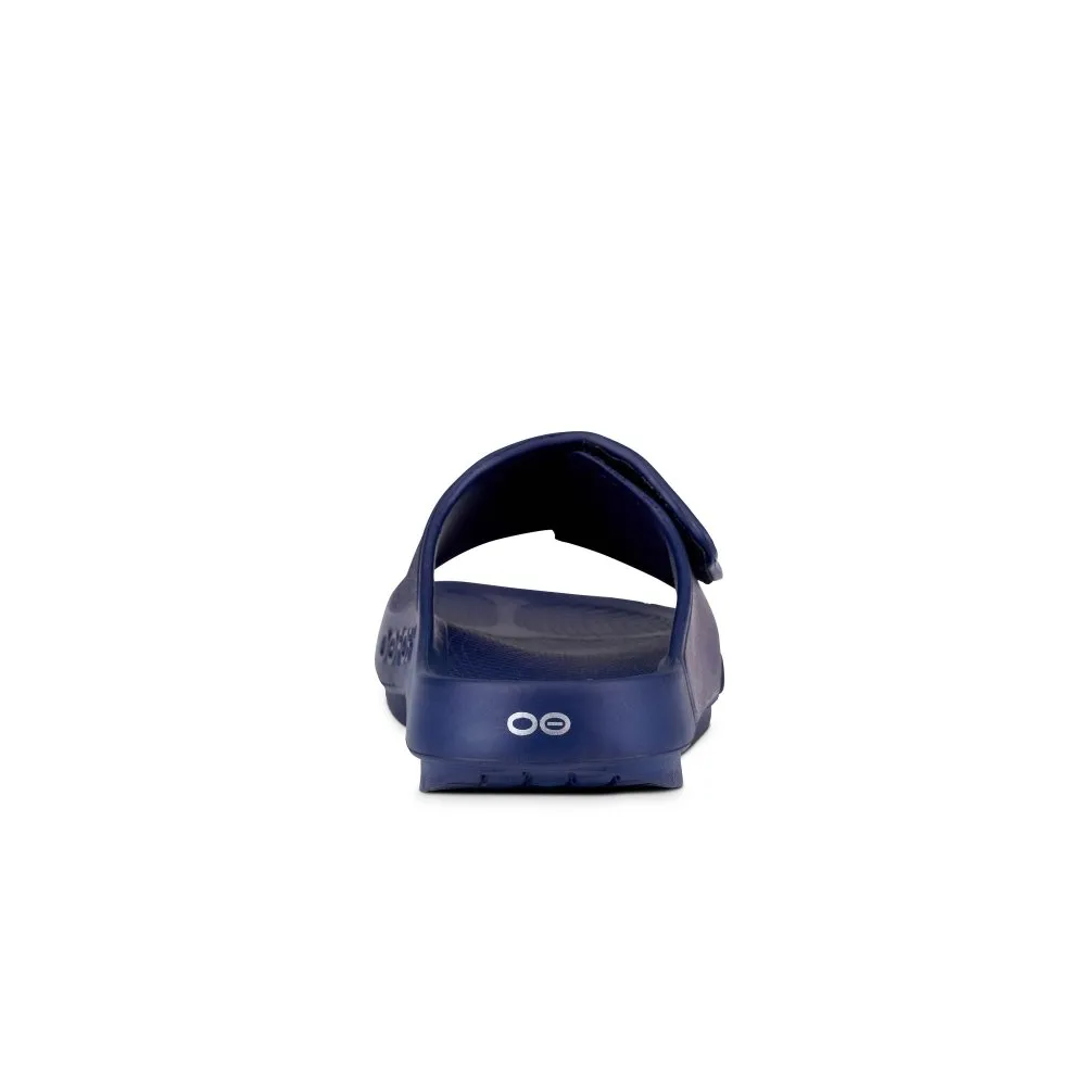 Oofos OOahh Sport Flex Slide - Navy