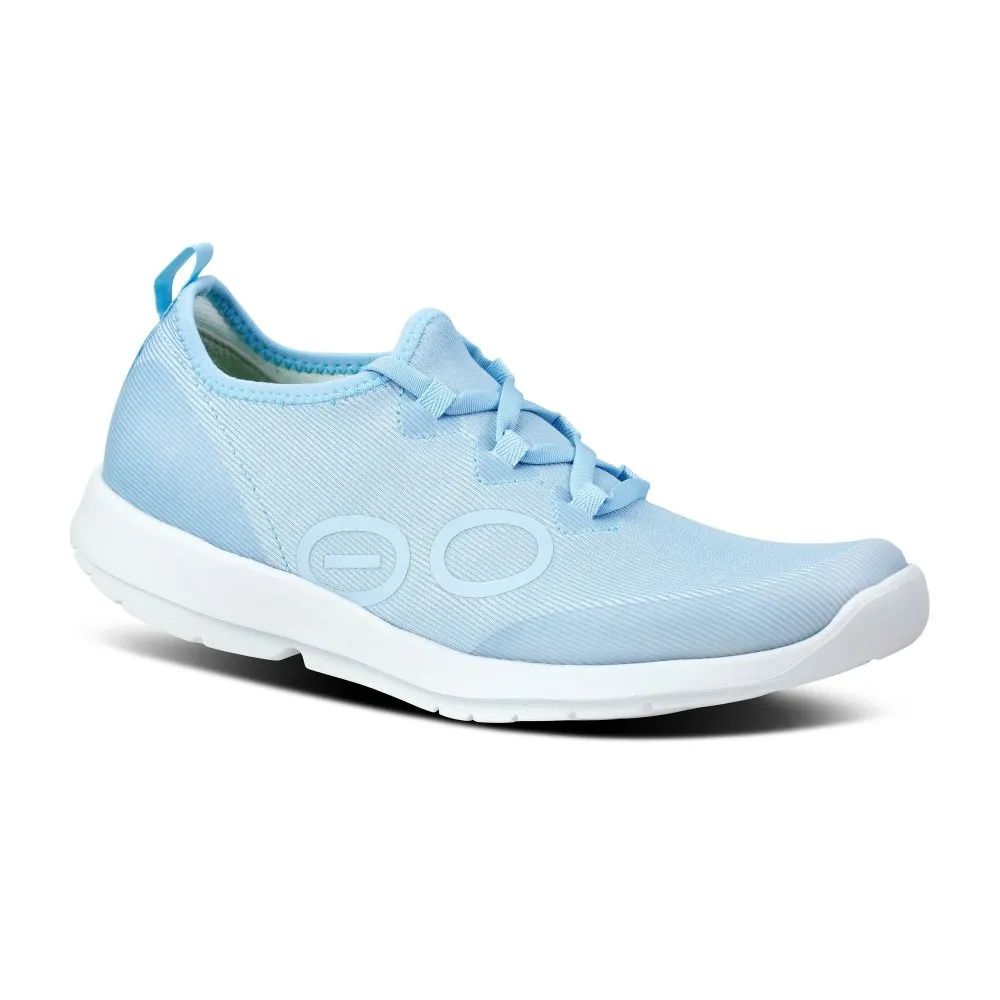 Oofos Women's OOmg Sport LS Low - Carolina Blue