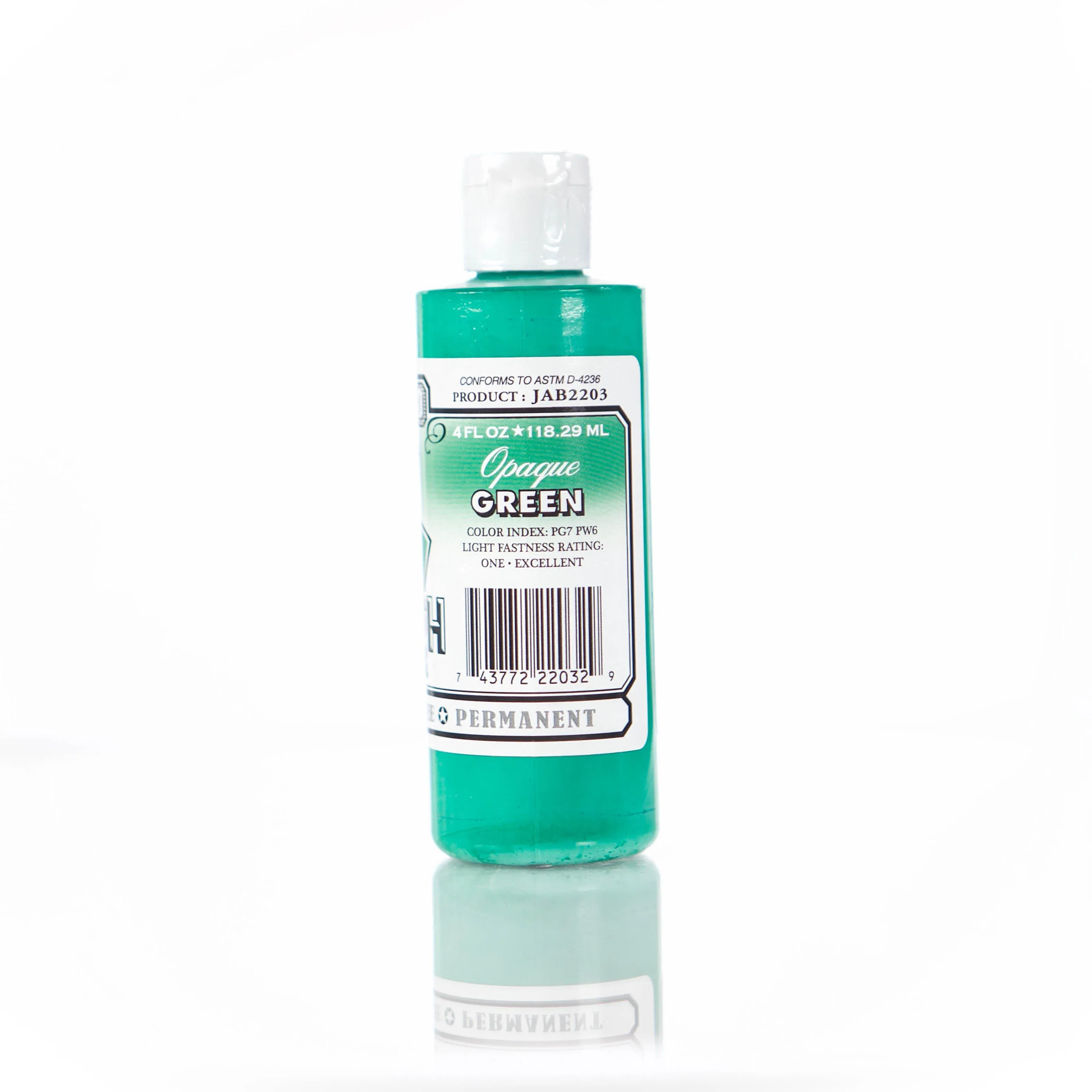 Opaque Green Jacquard Airbrush Paint