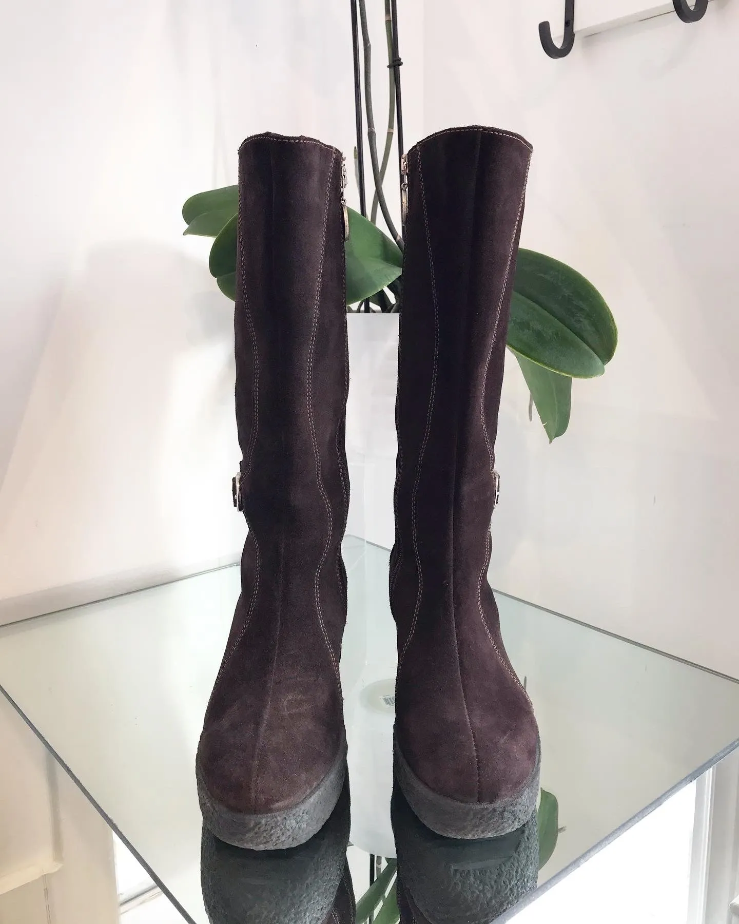 PAJAR Suede Knee-high Boots