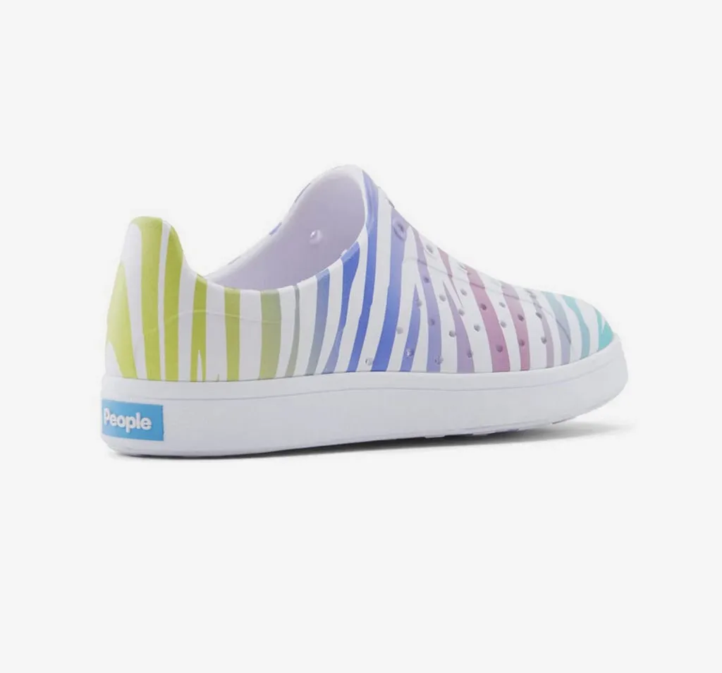 People Footwear Ace Zebra Prism Shoe (rainbow)