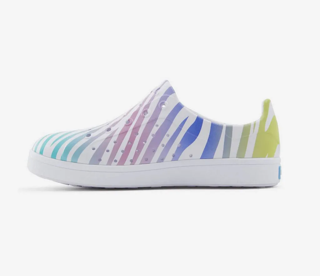 People Footwear Ace Zebra Prism Shoe (rainbow)