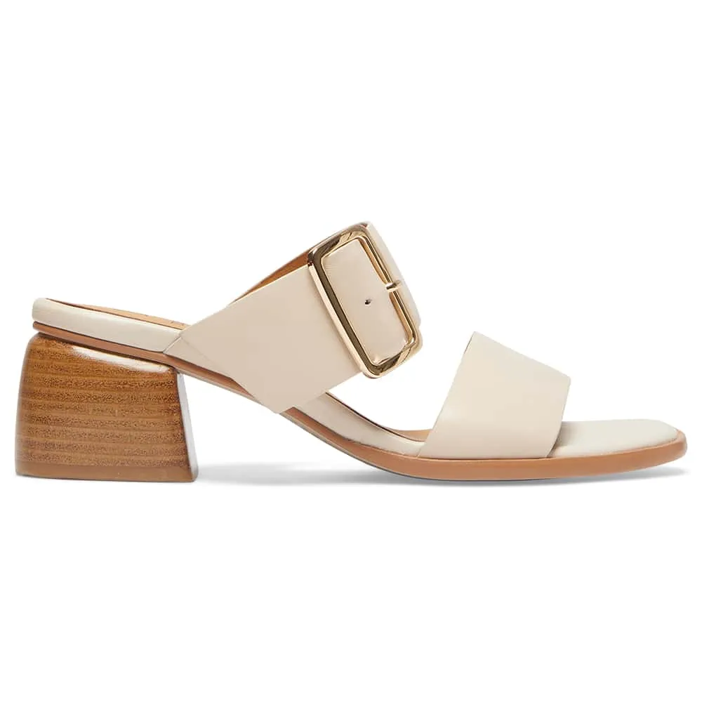 Percy Heel in Nude Leather