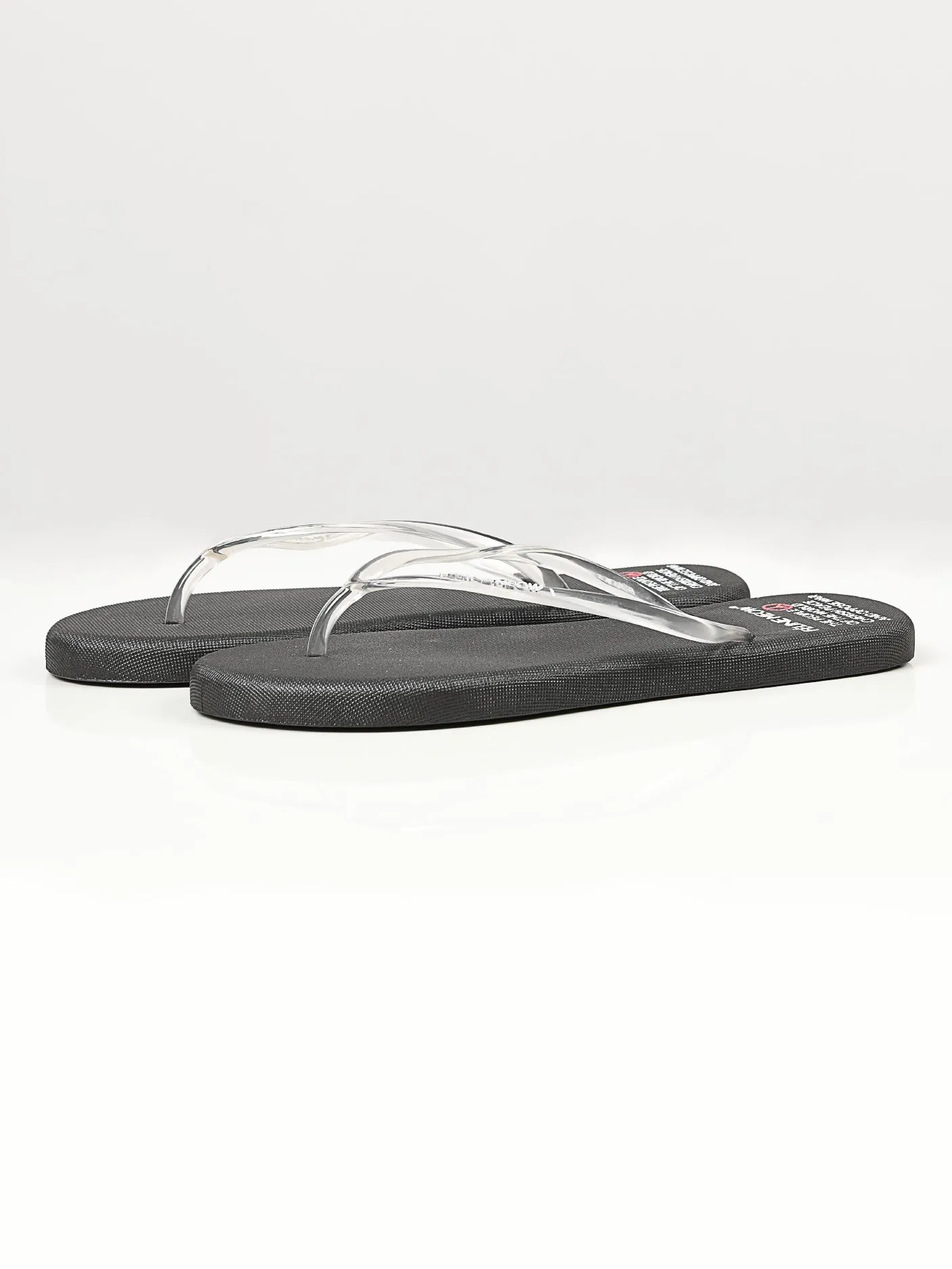 Plain Flip Flops - Black