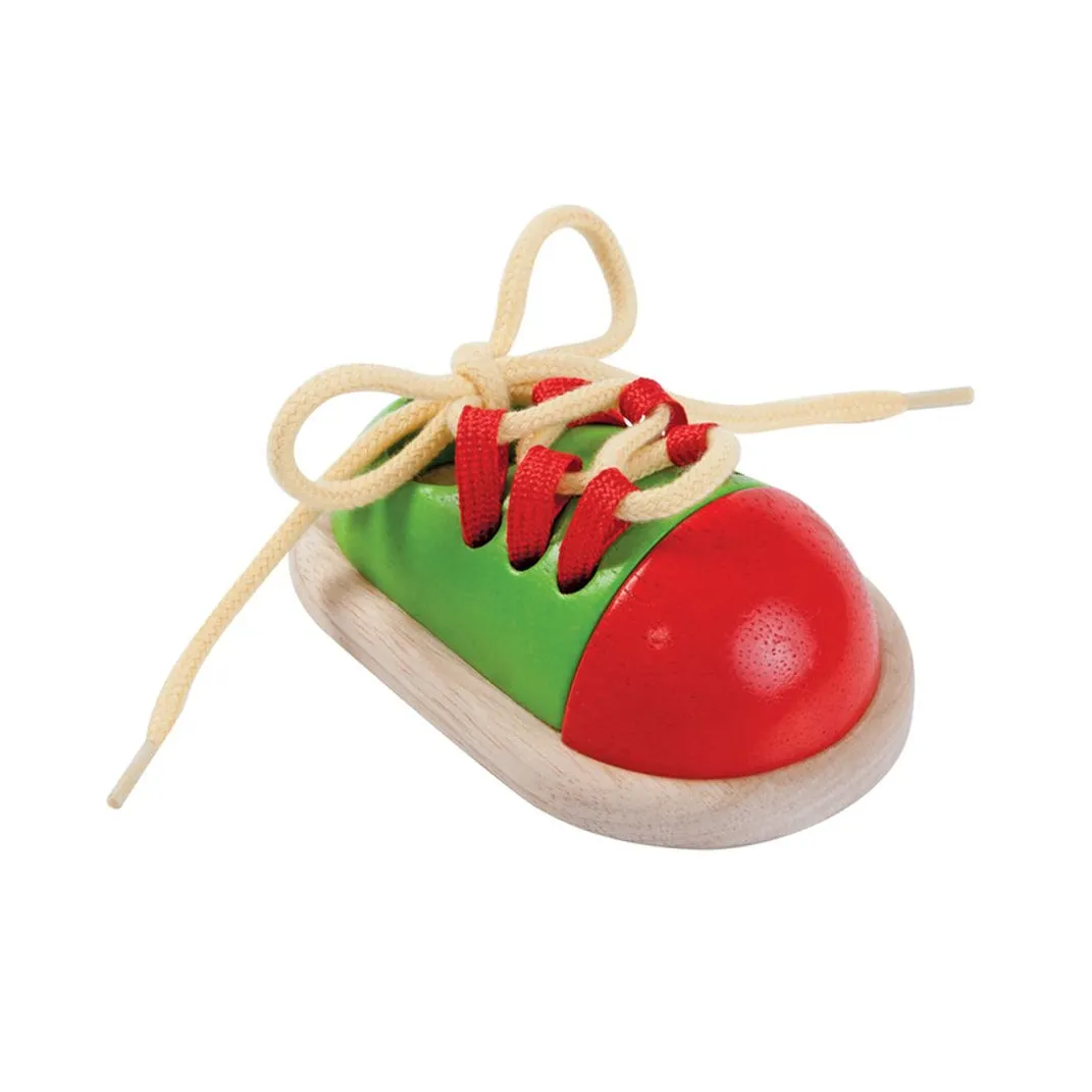 PlanToys Tie-Up Shoe