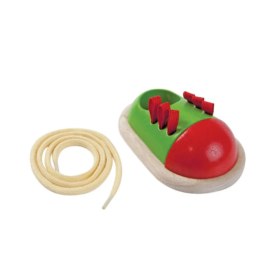 PlanToys Tie-Up Shoe