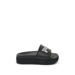 Platform Slide in Black/White